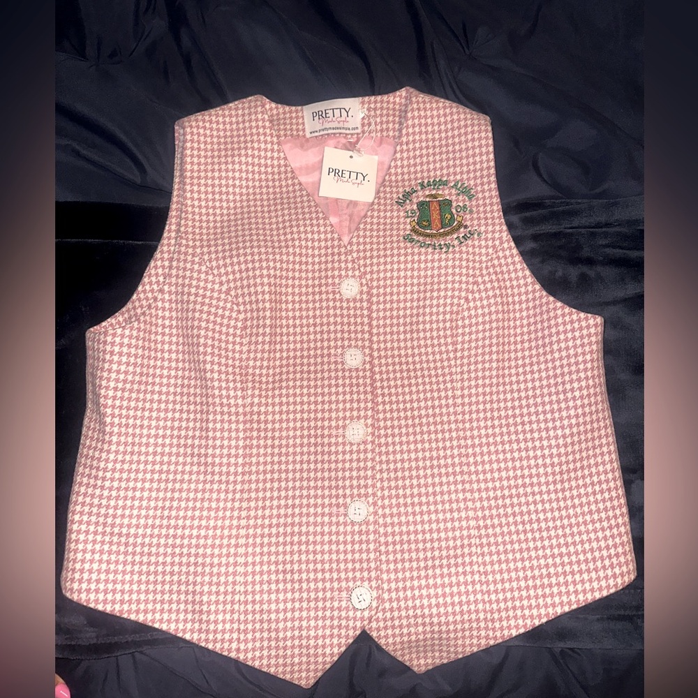 Houndstooth AKA Vest